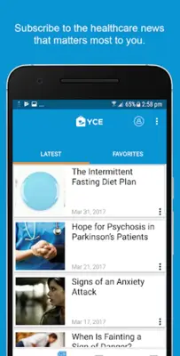 YCE android App screenshot 3